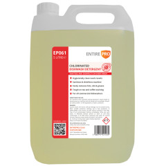 EntirePro Chlorinated Dishwasher Detergent Sanitiser 5 Litre