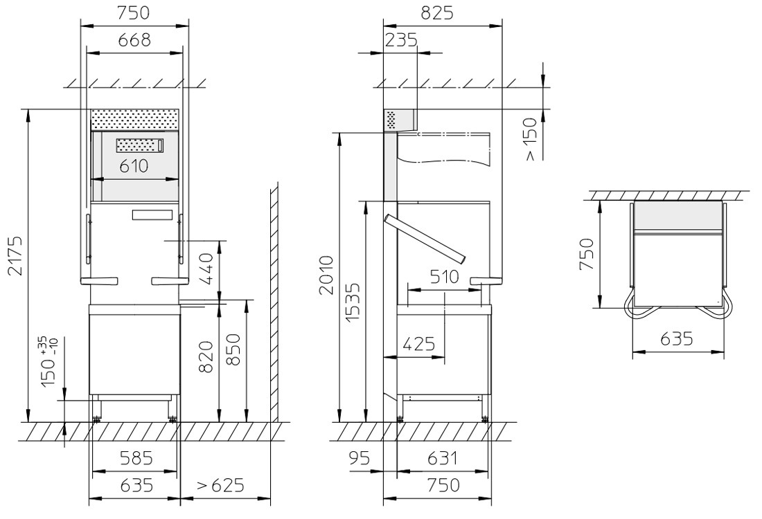 Winterhalter PT-M EnergyPlus Pass Through Dishwasher with Heat Recovery