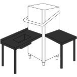 Pass Through Prewash Sink 1200mm Left Corner Bundle