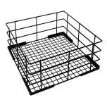 Wire Glasswasher Basket Rack 350x350mm High Sided
