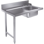 Pass Through Prewash Sink 1200mm Left