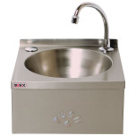 BaSix Hands Free Stainless Steel Hand Wash Station