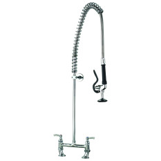 AquaJet Pre Rinse Spray Arm Twin Pedestal