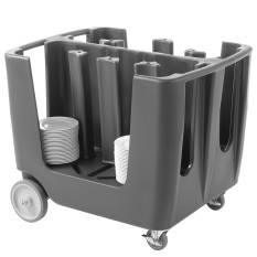 Amerbox Adjustable Dish Caddy Plate Trolley