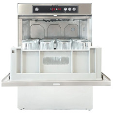 Asber Tech Glasswasher 400mm Basket with Integrated Softener & Drain Pump