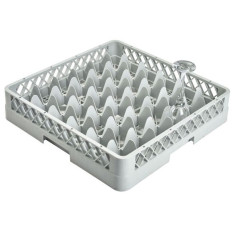 Genware Glasswasher Rack 500x500mm 36 Compartment