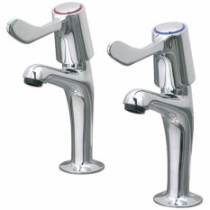 CaterTap WRCT-500SL3 1/2 Inch Sink Taps With 3 Inch Levers (Pack of 2)