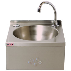 BaSix Hands Free Stainless Steel Hand Wash Station