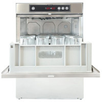 Asber Tech Glasswasher 400mm Basket with Integrated Softener & Drain Pump